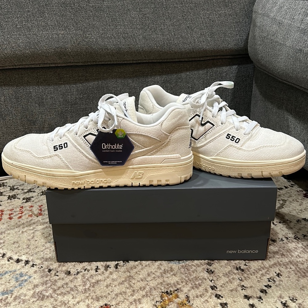 New Balance 550 Rattan Sea Salt bb550mda size US 9.5